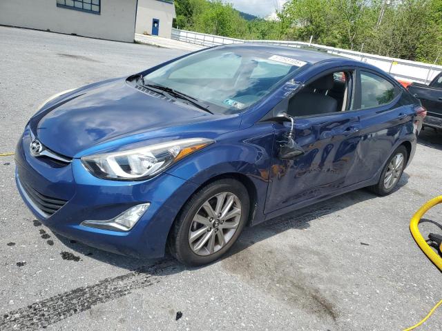  HYUNDAI ELANTRA 2015 Синий