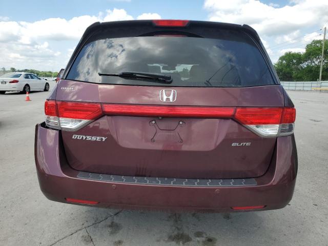 Minivans HONDA ODYSSEY 2016 Bordowy
