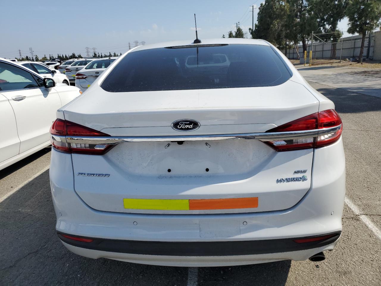 2018 Ford Fusion Se Hybrid VIN: 3FA6P0LU3JR278631 Lot: 54042485