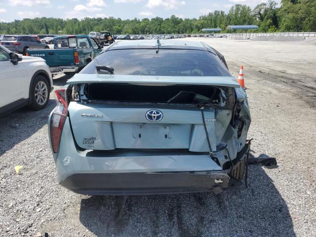 Хэтчбеки TOYOTA PRIUS 2016 Бирюзовый