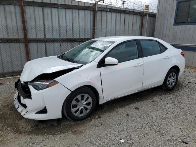  TOYOTA COROLLA 2017 White