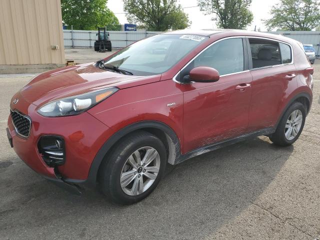  KIA SPORTAGE 2019 Червоний