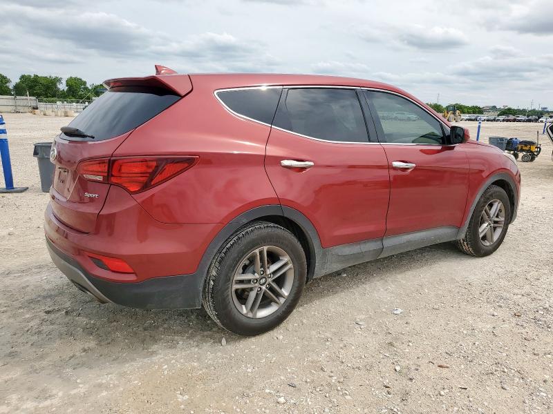  HYUNDAI SANTA FE 2017 Красный