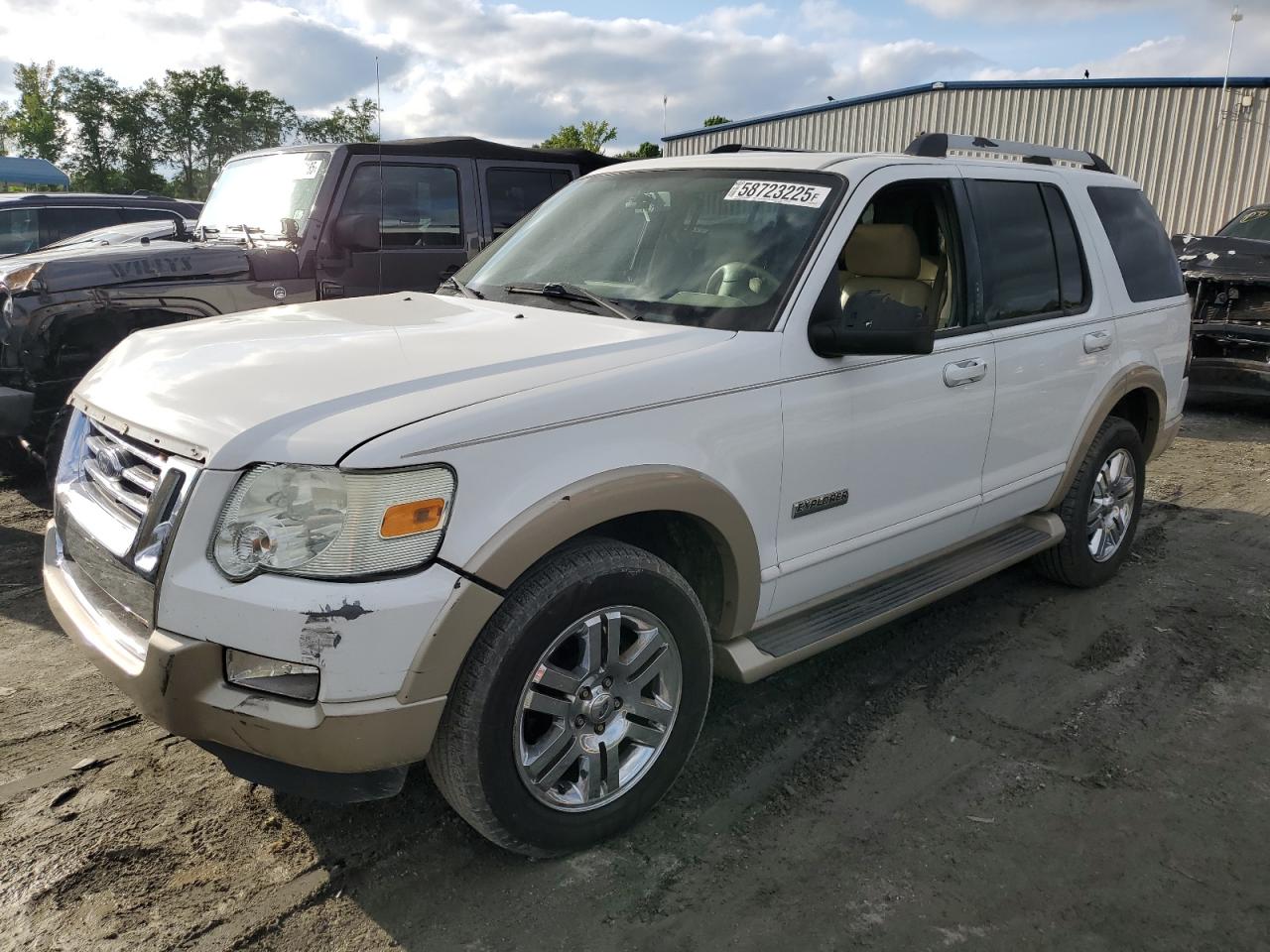 2007 Ford Explorer Eddie Bauer na sprzedaż w Spartanburg, SC - Front End