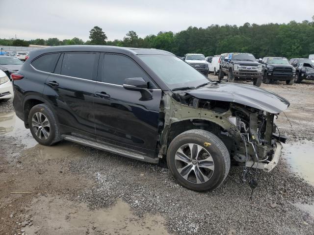  TOYOTA HIGHLANDER 2022 Чорний
