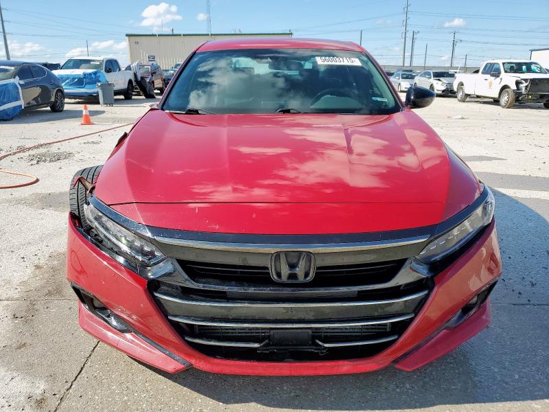  HONDA ACCORD 2021 Czerwony