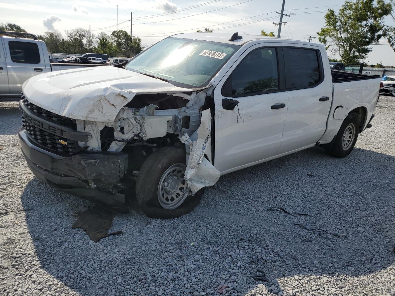2020 Chevrolet Silverado C1500 de vânzare în Riverview, FL - Front End