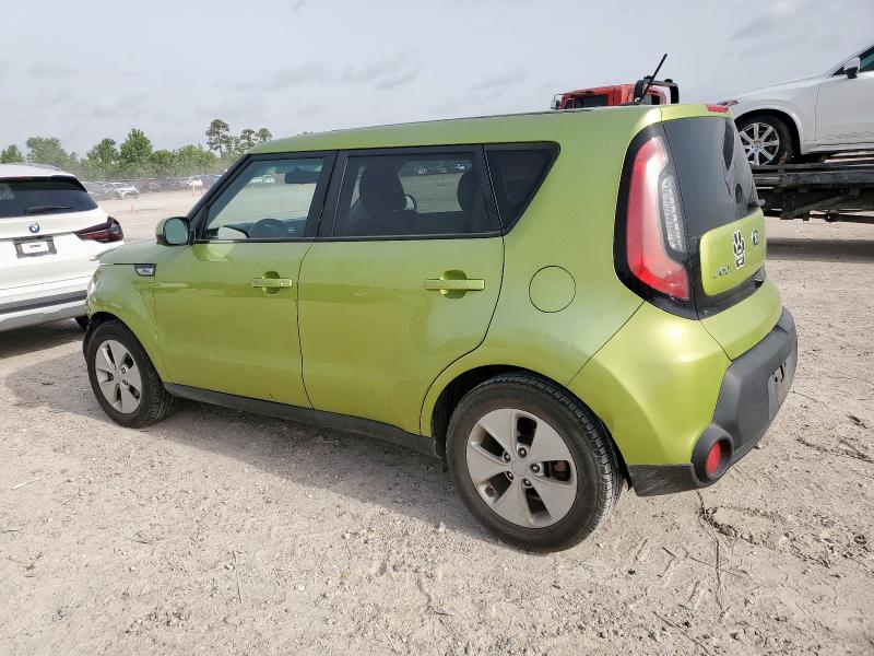  KIA SOUL 2016 Зелений