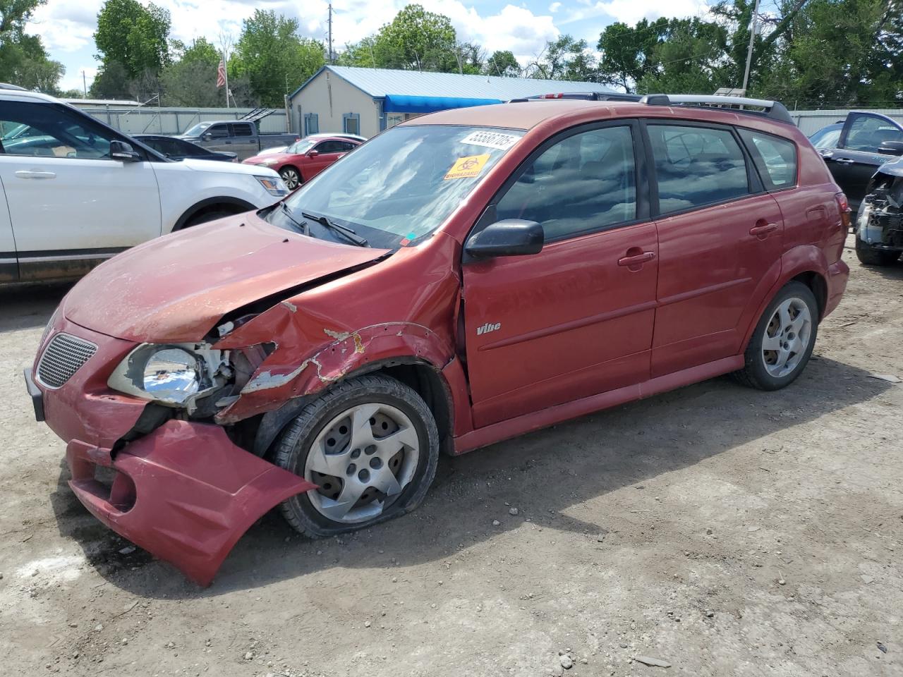 2007 Pontiac Vibe للبيع في Wichita، KS - Front End