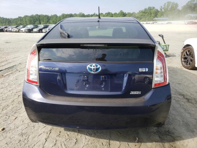  TOYOTA PRIUS 2012 Blue