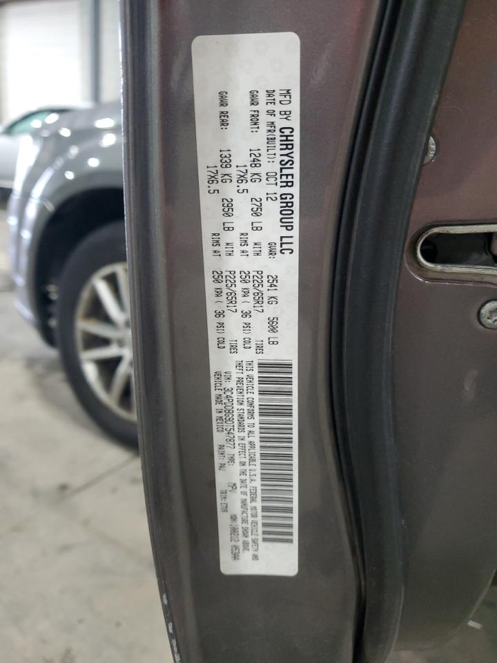 2013 Dodge Journey Sxt VIN: 3C4PDDBG9DT547877 Lot: 57041175