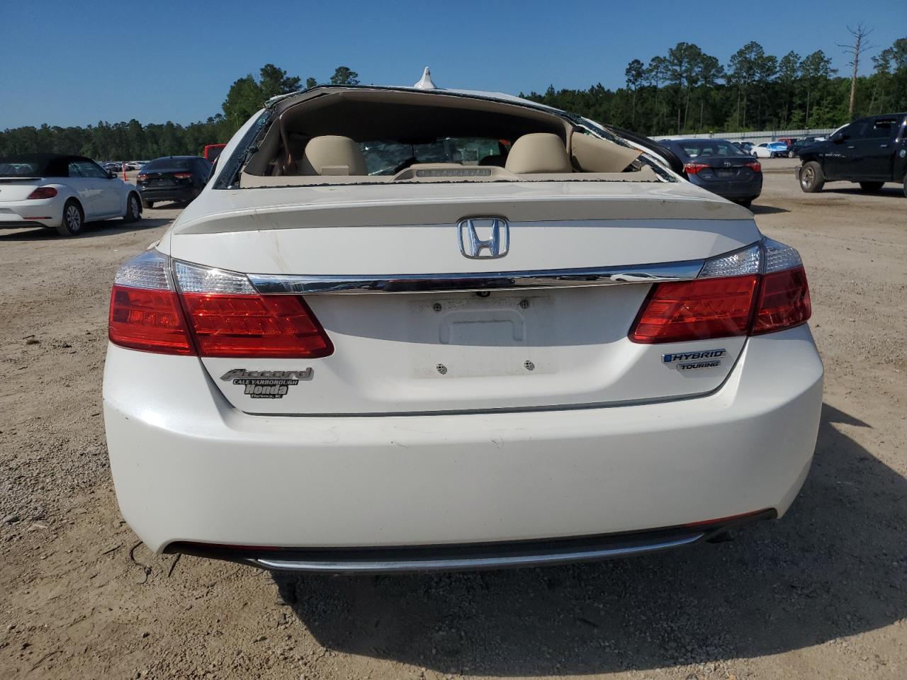 2015 Honda Accord Touring Hybrid VIN: 1HGCR6F75FA009100 Lot: 56545395