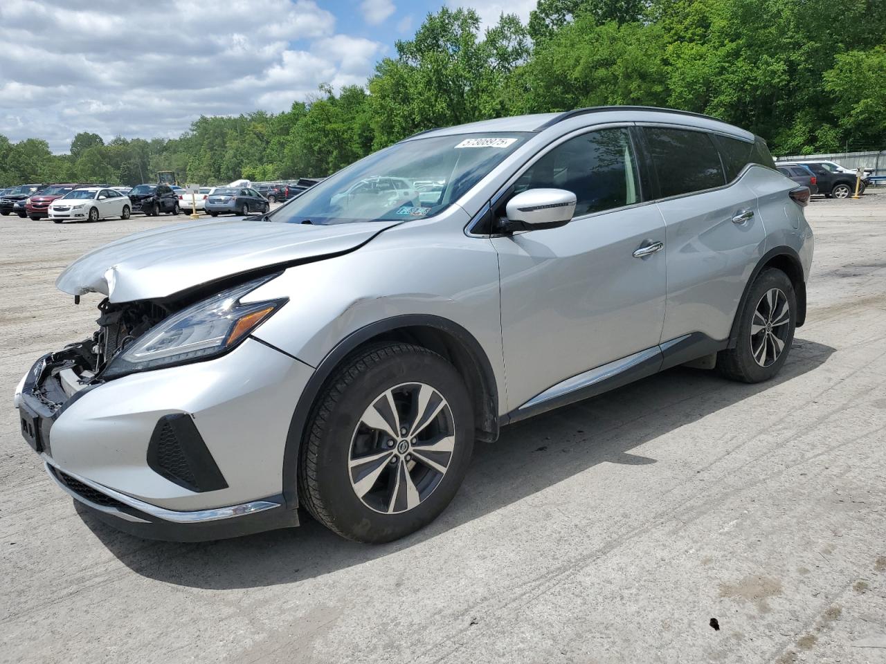 2019 Nissan Murano S zu verkaufen in Ellwood City, PA - Front End