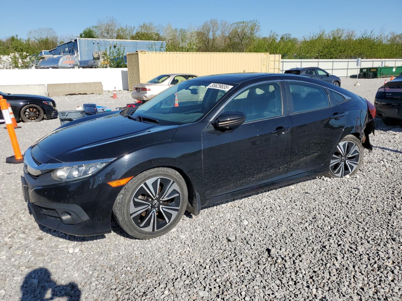 2016 Honda Civic Ex en Venta en Barberton, OH - Rear End