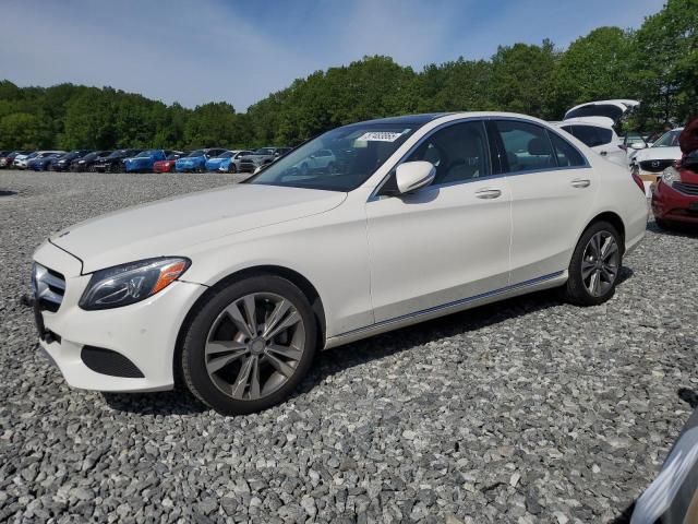  MERCEDES-BENZ C-CLASS 2015 Белый
