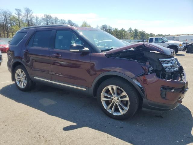  FORD EXPLORER 2018 Бордовий