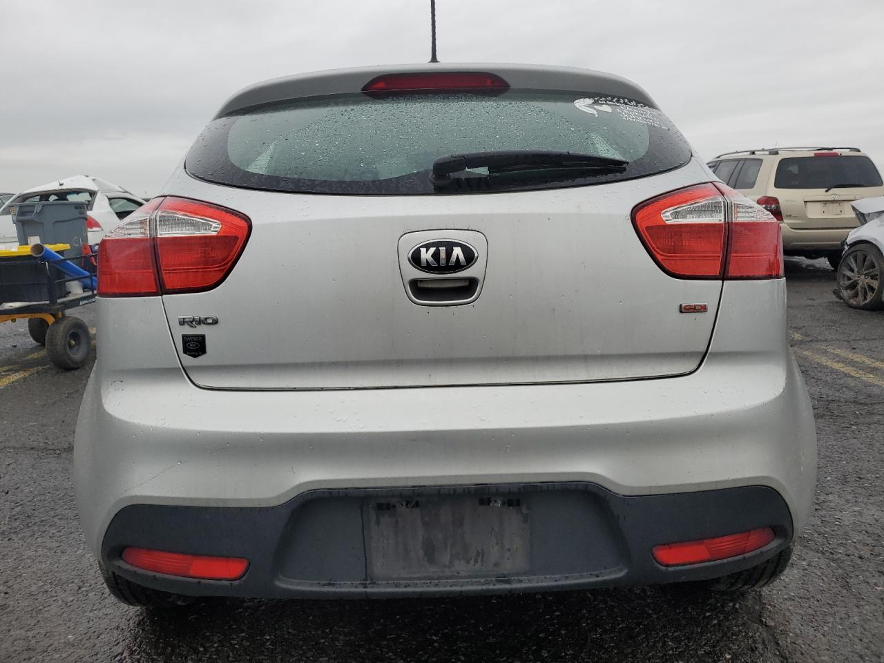 2014 Kia Rio Lx VIN: KNADM5A30E6417681 Lot: 56659365