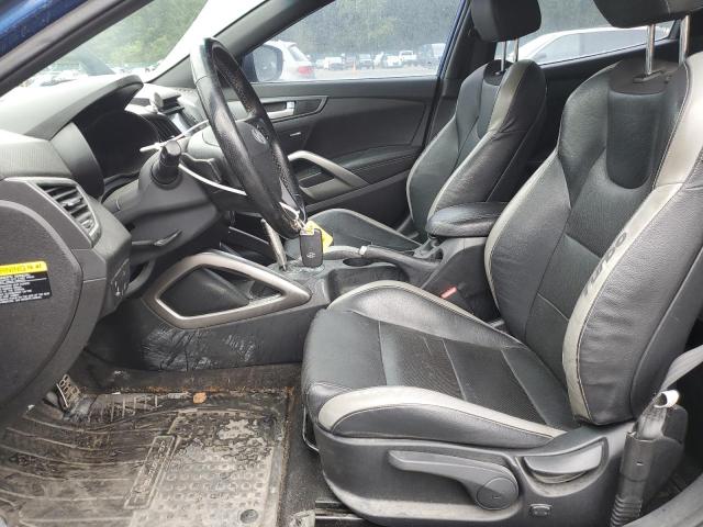  HYUNDAI VELOSTER 2016 Granatowy