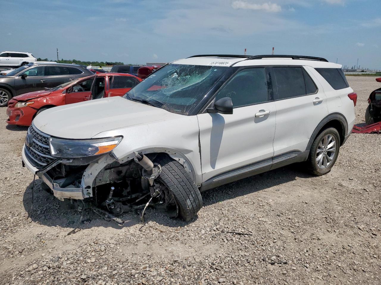 2020 Ford Explorer Xlt na sprzedaż w Houston, TX - Front End