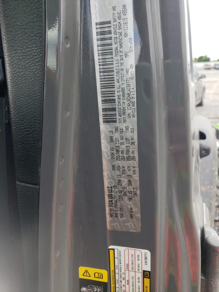 2020 Jeep Wrangler Unlimited Sport VIN: 1C4HJXDN0LW190771 Lot: 58530015