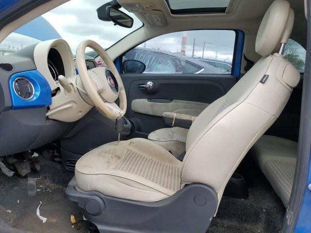 Хэтчбеки FIAT 500 2017 Синий