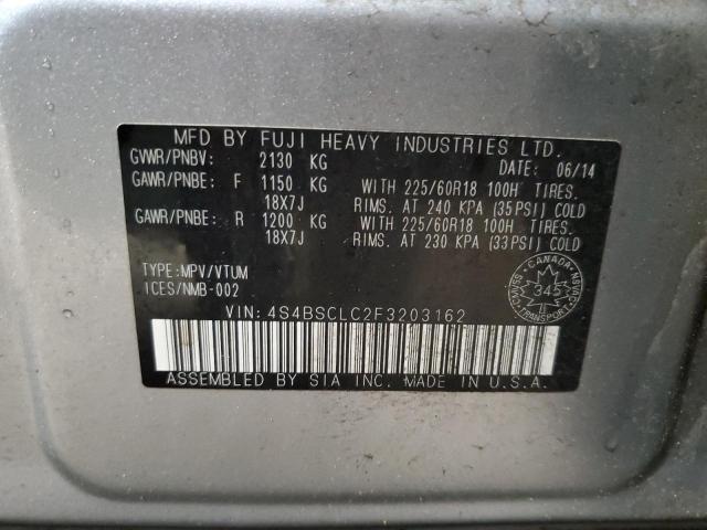 2015 SUBARU OUTBACK 2.5I LIMITED  