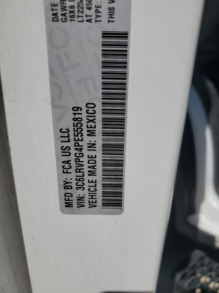 2023 Ram Promaster 2500 2500 High VIN: 3C6LRVPG4PE555819 Lot: 56914115