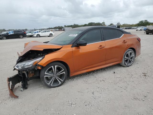  NISSAN SENTRA 2021 Оранжевий