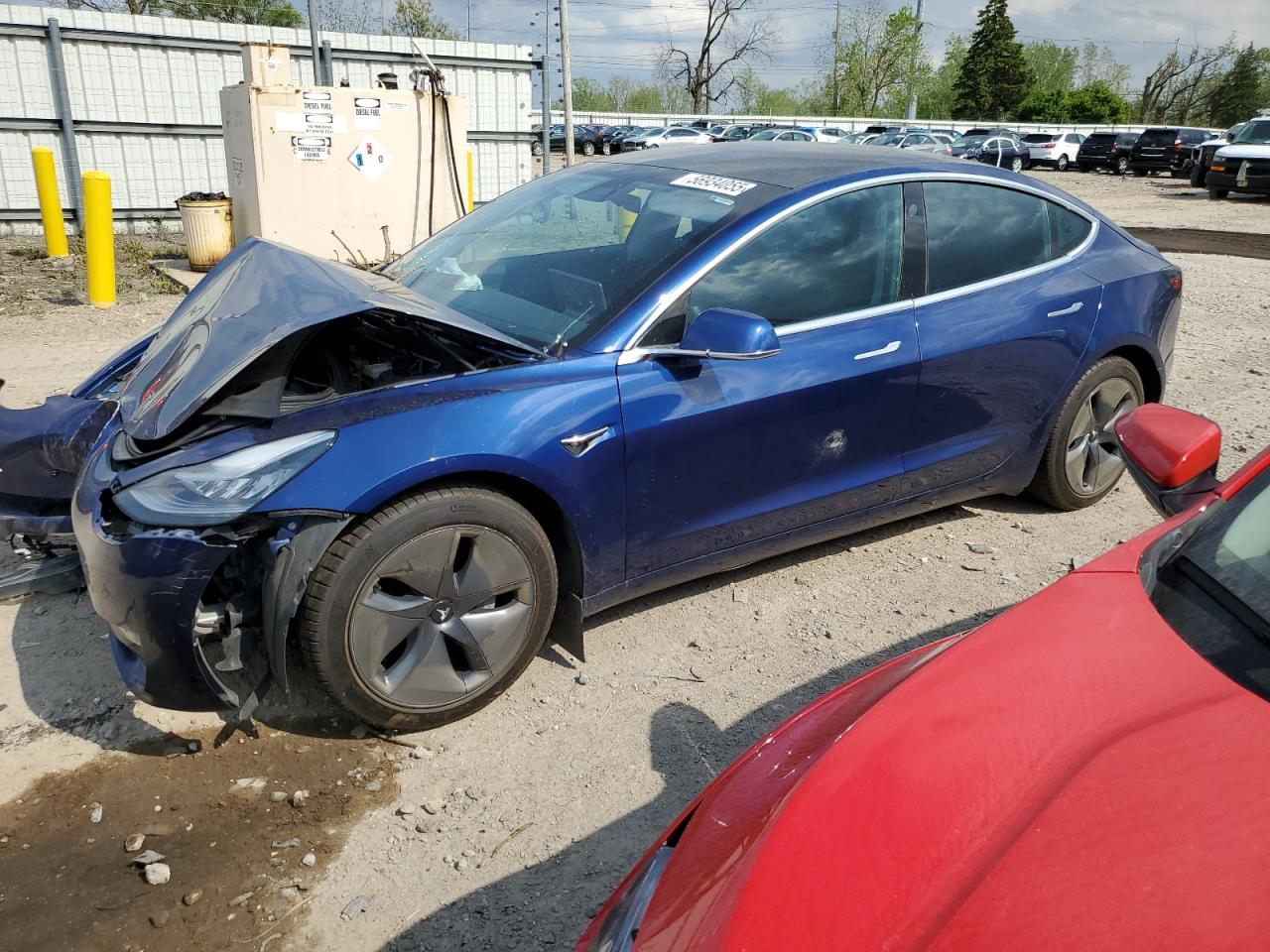 2020 Tesla Model 3 للبيع في Lansing، MI - Front End