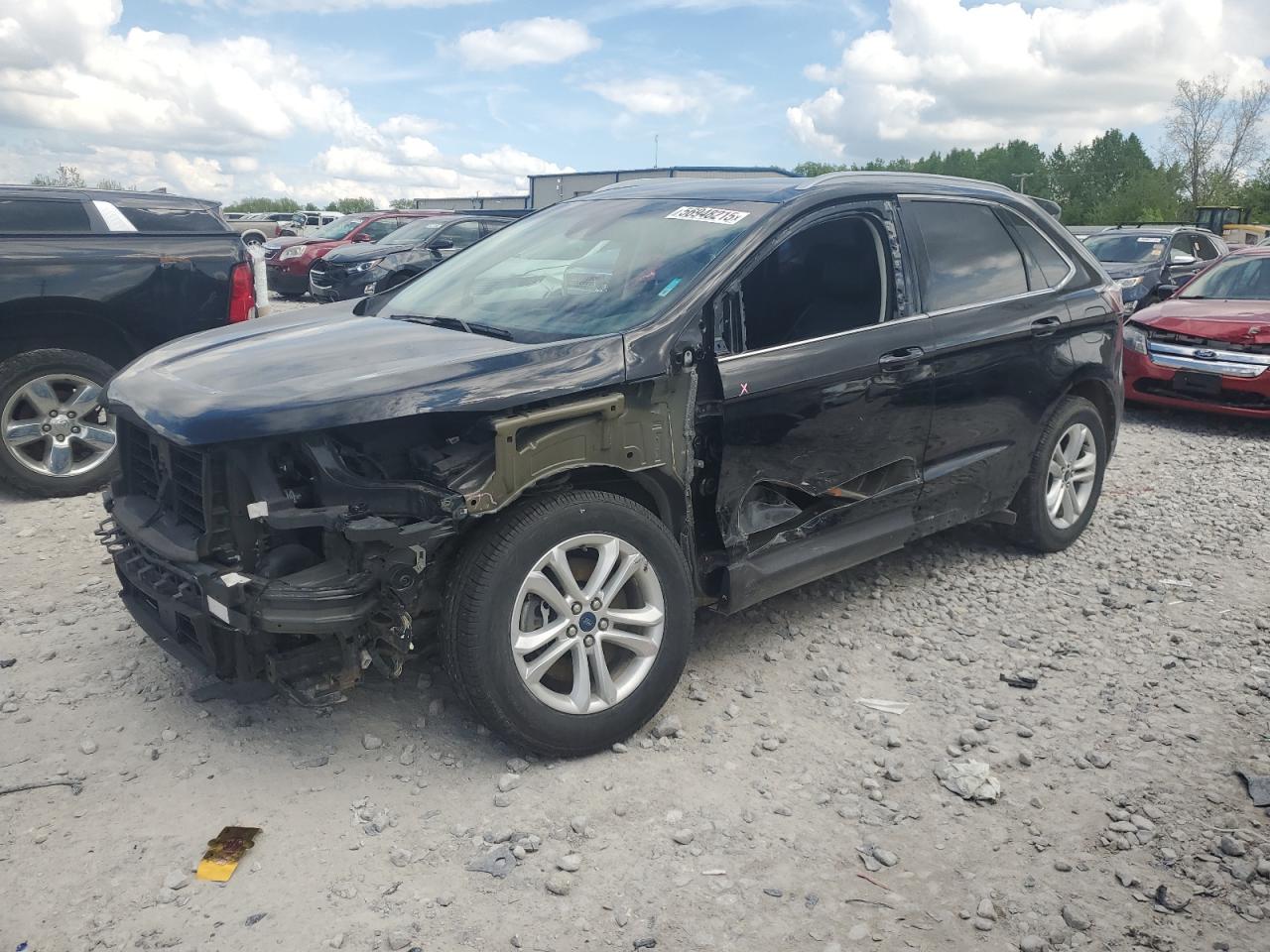 2020 Ford Edge Sel VIN: 2FMPK4J95LBB04706 Lot: 56948215
