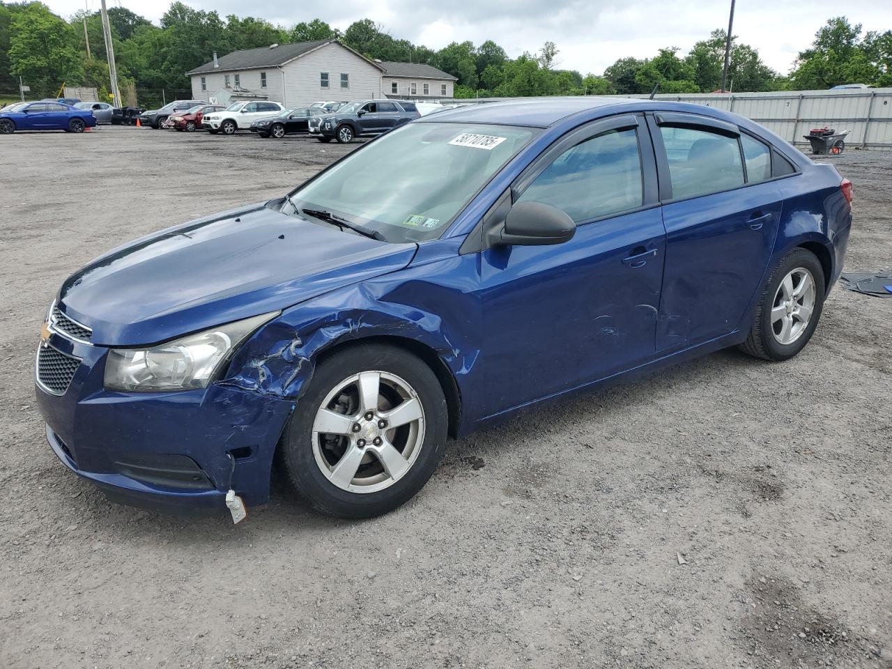 2013 Chevrolet Cruze Ls zu verkaufen in York Haven, PA - Front End