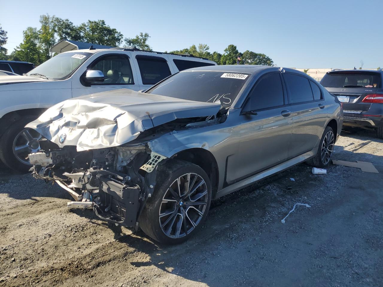 2021 Bmw 740 I en Venta en Spartanburg, SC - Front End