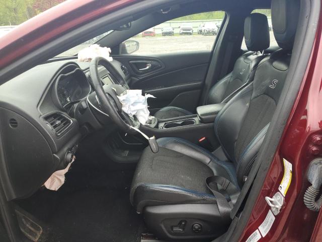 CHRYSLER 200 2015 Czerwony