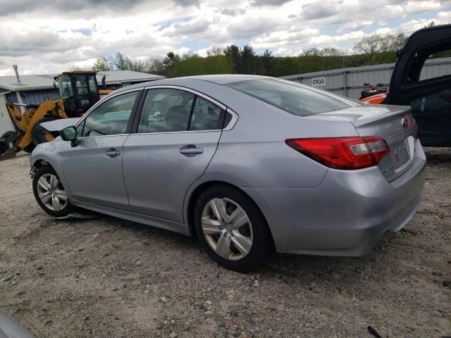  SUBARU LEGACY 2016 Silver
