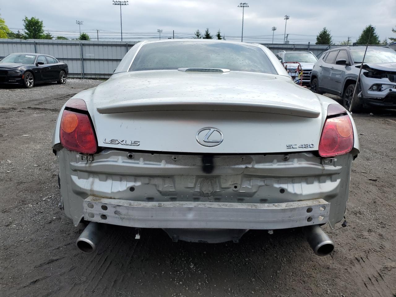 2002 Lexus Sc 430 VIN: JTHFN48Y020004760 Lot: 56487275