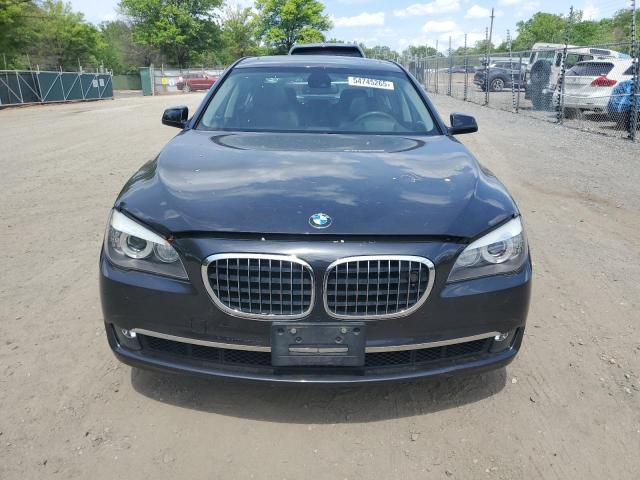  BMW 7 SERIES 2012 Черный