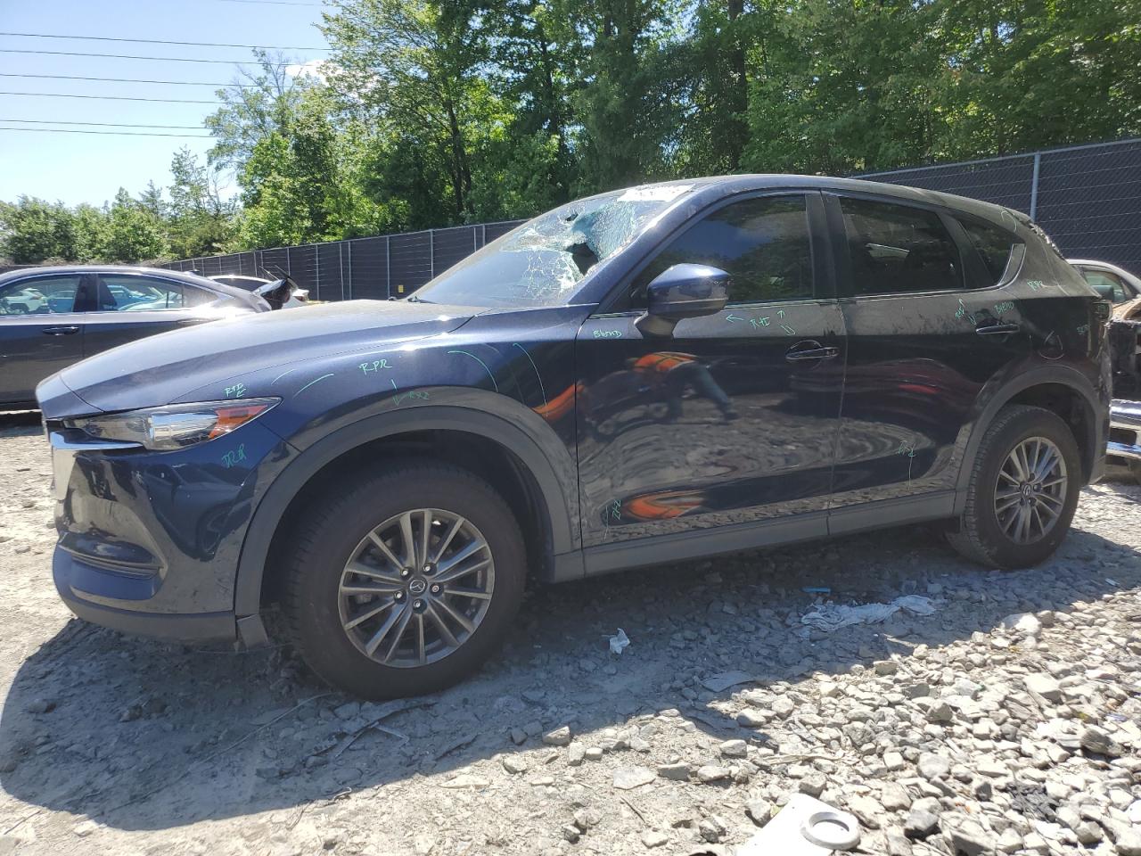 2017 Mazda Cx-5 Touring продається в Waldorf, MD - Top/Roof