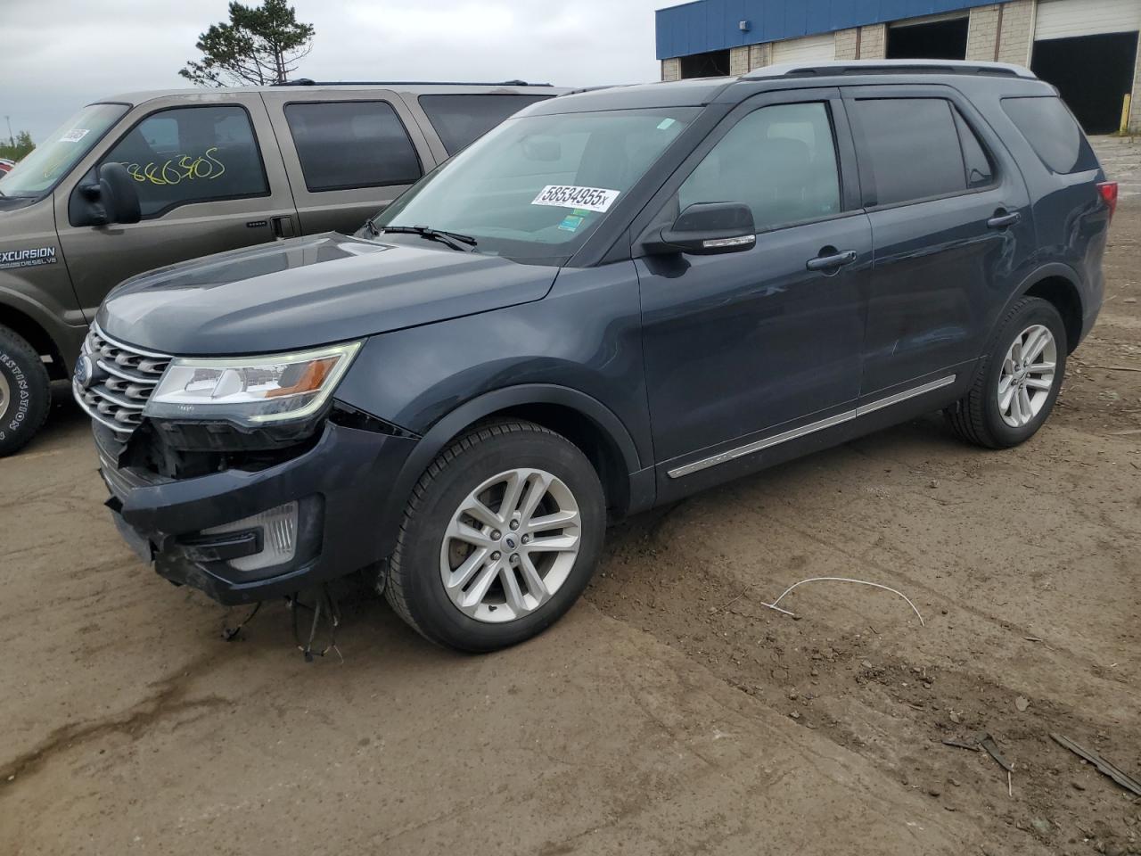 2017 Ford Explorer Xlt იყიდება Woodhaven-ში, MI - Front End