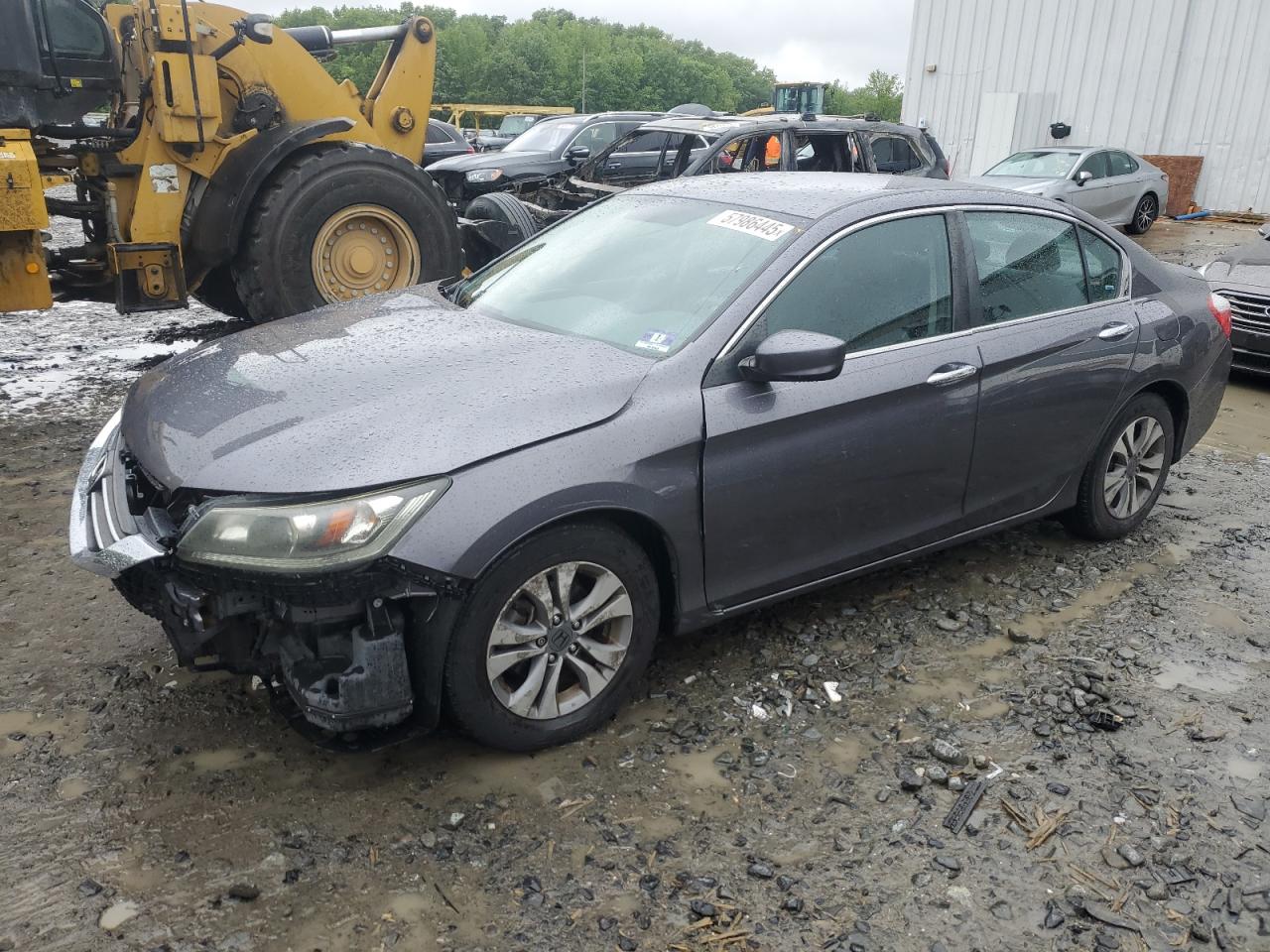 2015 Honda Accord Lx продається в Windsor, NJ - Front End