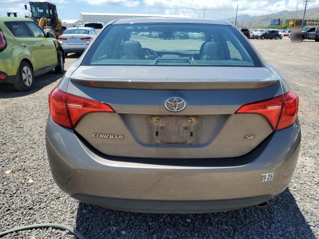  TOYOTA COROLLA 2017 Серебристый