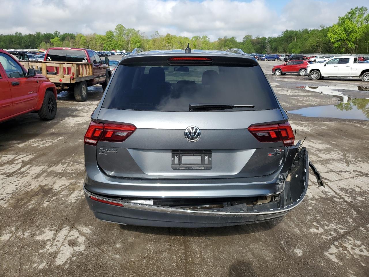 2018 Volkswagen Tiguan Se VIN: 3VV2B7AX3JM037244 Lot: 55620805
