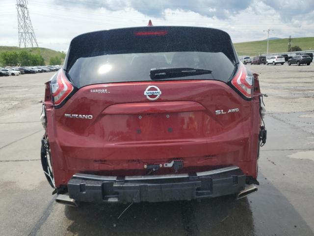 NISSAN MURANO 2018 Бургунди