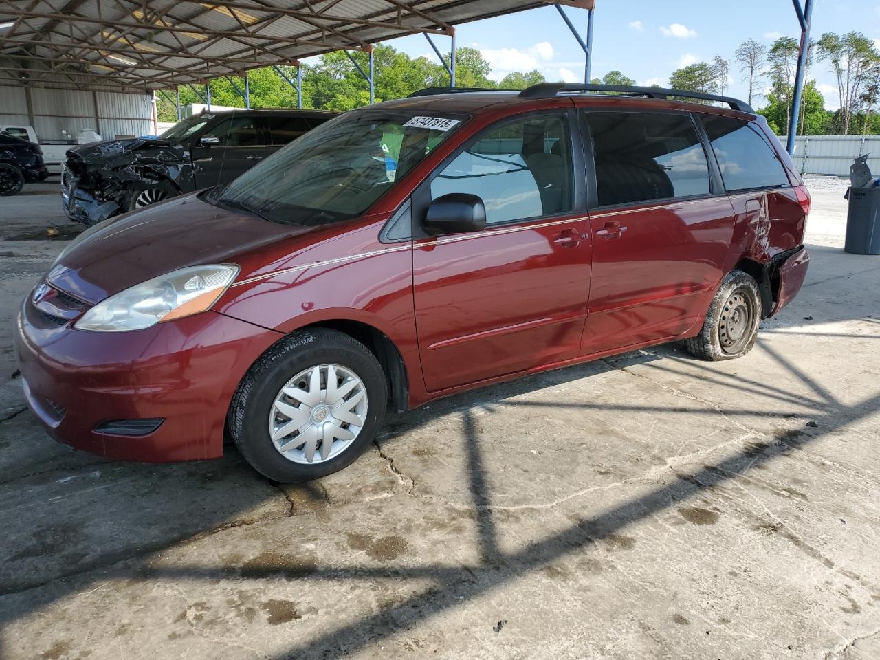 2008 Toyota Sienna Ce for Sale in Cartersville, GA - Rear End