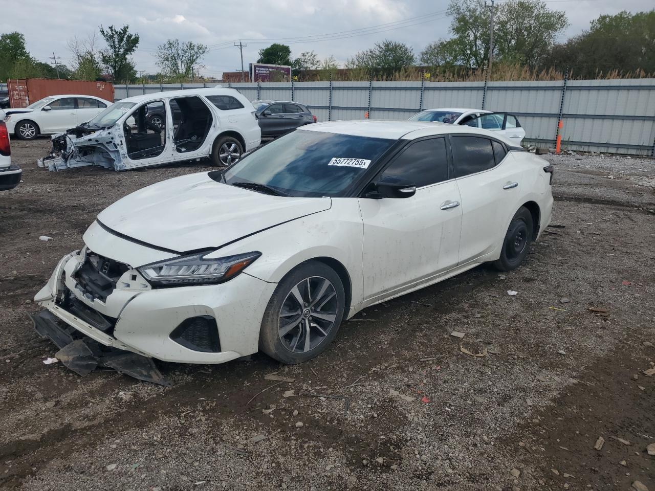 2020 Nissan Maxima Sv for Sale in Chicago Heights, IL - Front End