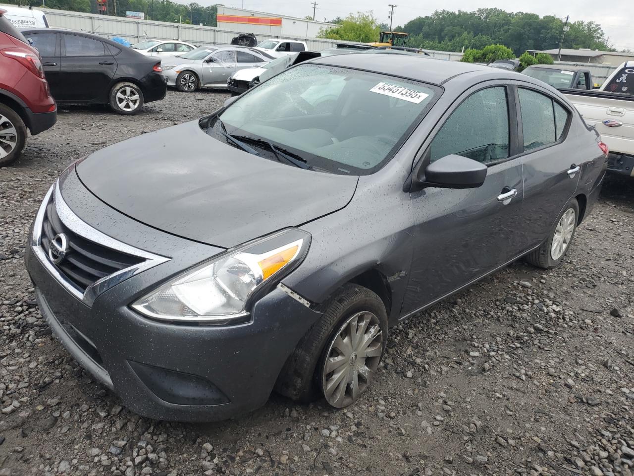 2019 Nissan Versa S на продаже в Montgomery, AL - All Over