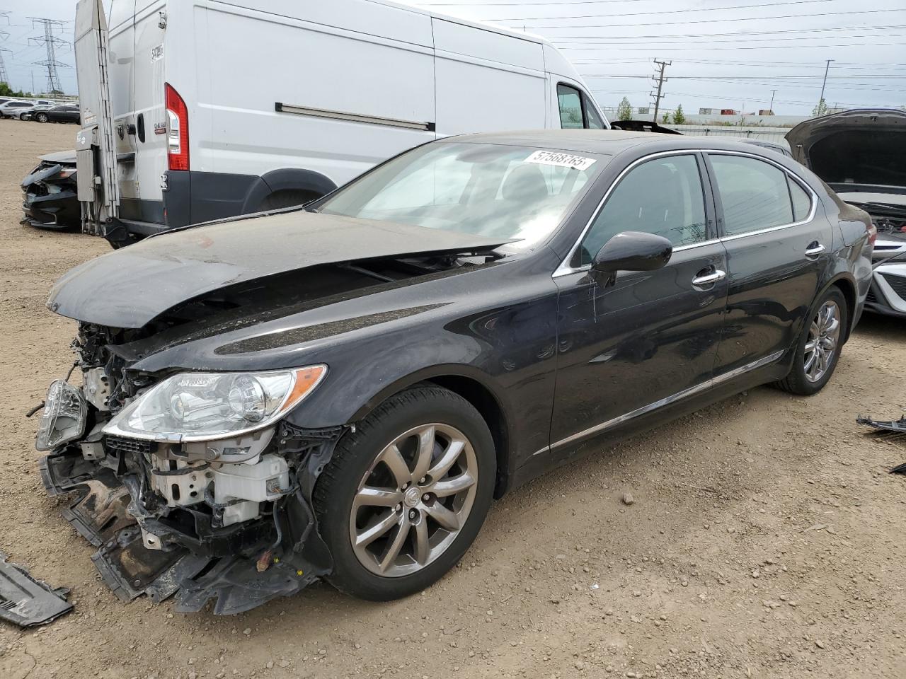 2007 Lexus Ls 460L zu verkaufen in Elgin, IL - Front End
