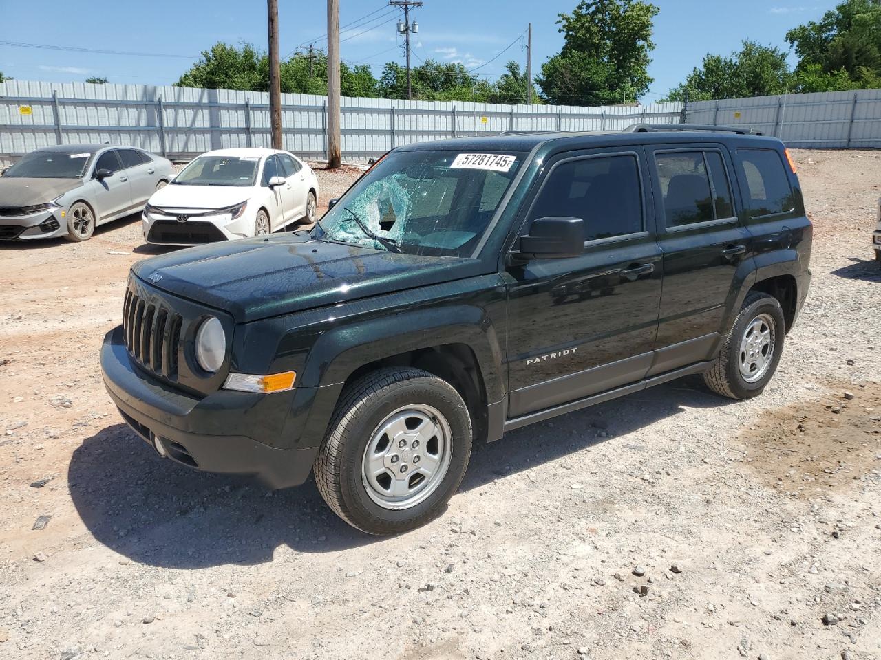 2013 Jeep Patriot Sport за продажба в Oklahoma City, OK - Front End