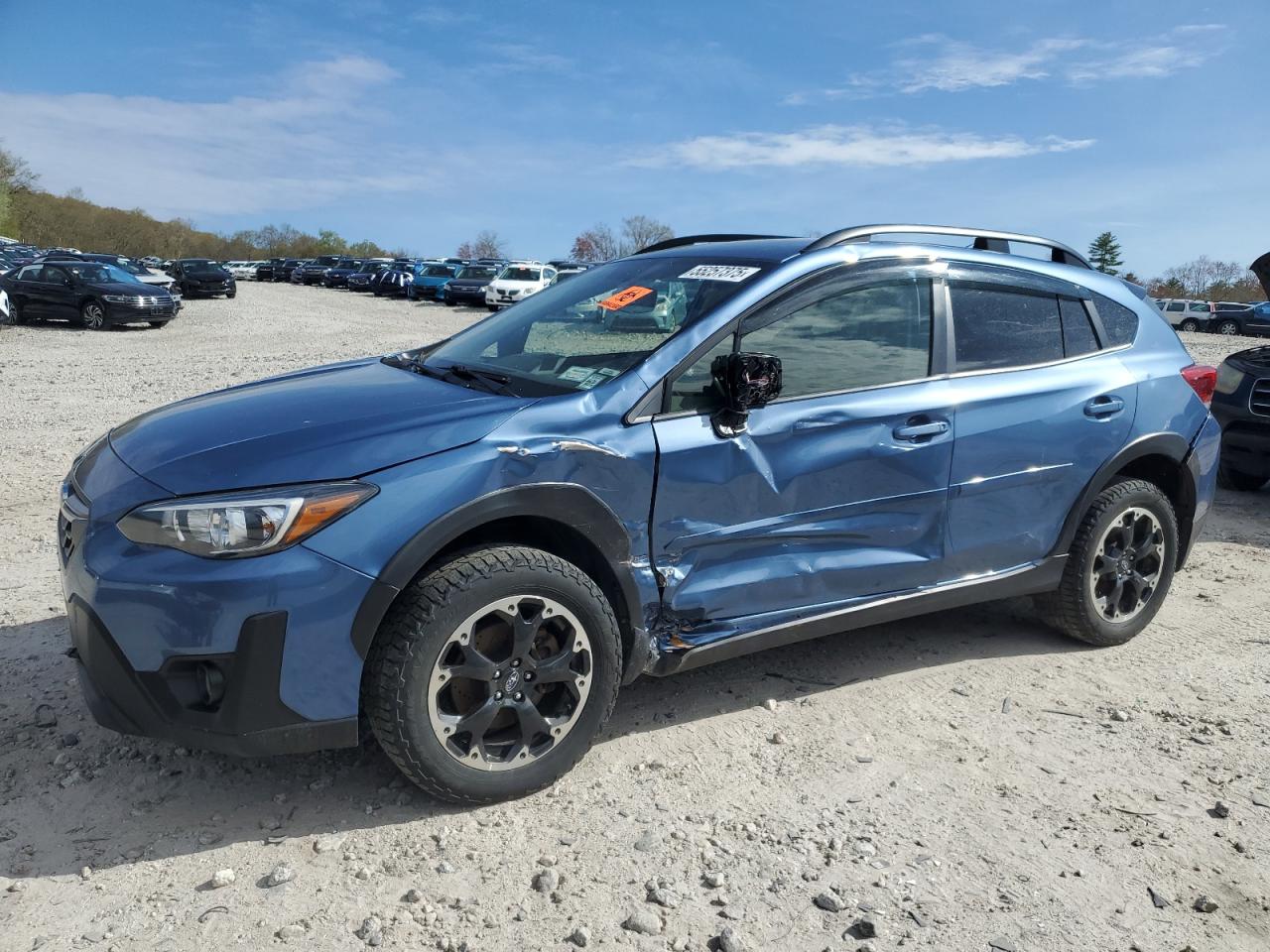 2021 Subaru Crosstrek Premium de vânzare în West Warren, MA - Side