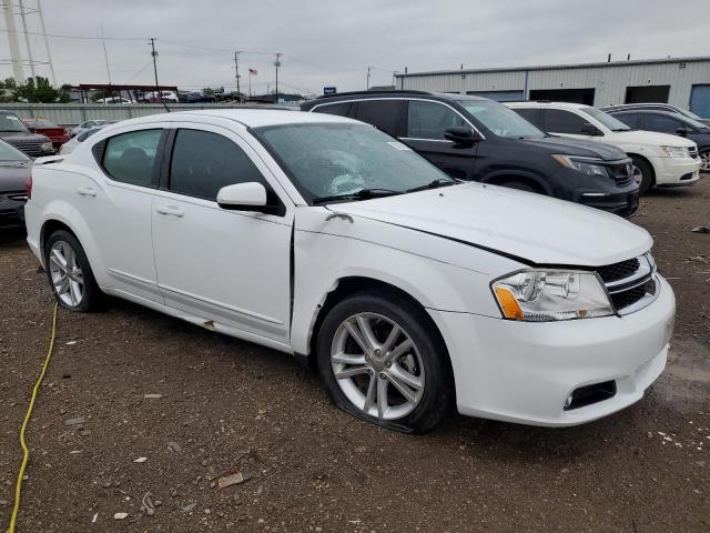  DODGE AVENGER 2012 White