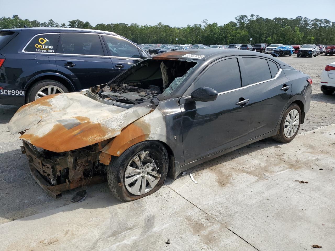 2025 Nissan Sentra S for Sale in Savannah, GA - Burn - Engine